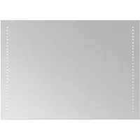 vidaXL Miroir de salle de bain LED , transparent, 70 x 50 cm, en verre trempé
