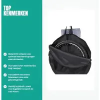 OEM Sacoche pour vélo électrique - Étanche - Protection contre les chocs - Compatible avec les sacs à dos - Sacoche de vélo - Nylon léger - Porte-vélo