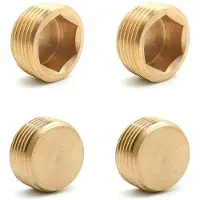 OEM Messing, connecteur de 3/4 de pouce, résistant à la corrosion, durable, pour tuyau d'eau, intérieur, lot de 4, filetage intérieur