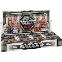 Topps Boîte de collection Knockout UFC pour 2026, en anglais
