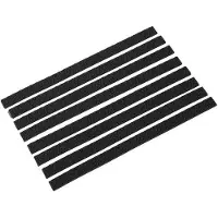 OEM Housses de protection en silicone pour valises - 8 pièces - Étanches - Anti-bruit - Protège-roulettes de valise - Caractéristiques : Résistant à l'usure - Bandes de roulement épaisses - Texture
