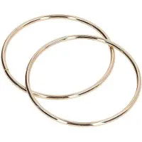 OEM Poignées en caoutchouc dur - 2 pièces - Forme ronde - Pour valises de voyage
