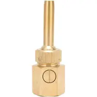 OEM Tuyau d'arrosage pour jardin - Buse en laiton - Réglable - Arroseur - Montage facile - Design élégant