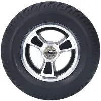 OEM Roue antidérapante réglable pour fauteuil roulant - 7 pouces - Qualité supérieure - Roue enPolyuréthane- Roue de remplacement