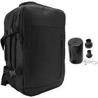 OEM Sac à dos de voyage léger, 36-55L - Compartiment pour ordinateur portable jusqu'à 17,3 pouces - Tissu Oxford - 30x45x20/28cm - 1650g - Bagage de voyage