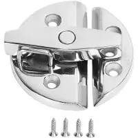 OEM Bouton rotatif marine RVS avec finition miroir, 55 x 60 mm, lot de 2, pour bateau ou camping-car
