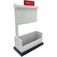 OEM Support acrylique pour photos et cartes – Hauteur : 16 cm, largeur : 10 cm – Protège-cartes – Accessoire de bureau