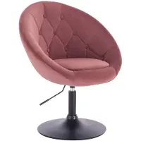 BellaFurn Fauteuil relaxant avec repose-bras et réglable en hauteur | Rose