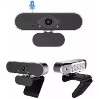 T-ProTek Webcam USB Full HD 1080p avec microphone, compatible avec les ordinateurs portables et les moniteurs LCD