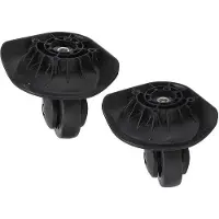 OEM Roues écologiques pour valises - Kit de remplacement - Solutions pratiques pour les roues de valises - 1 paire - Adaptées aux bagages de voyage