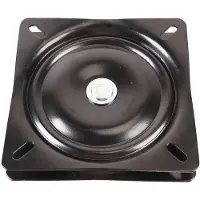 OEM Plaque tournante pour chaise de 7 pouces - Construction en acier - Grande capacité de charge - Retour automatique - Base pivotante pour tabourets de bar - Montage facile