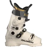 Salomon - Chaussures de ski all-mountain - S/Pro Alpha C Boa 105 W pour Femme en Aluminium - Taille 41-42 - Gris
