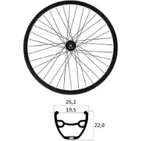 Mvtek Roue Avant Gravel Disc Tubeless