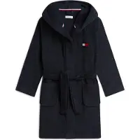 Tommy Hilfiger Uk0uk00107 Junior Bathrobe Bleu 12-14 Years Enfants