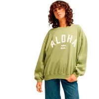 Billabong Kendall Aloha Sweatshirt Vert M Femme