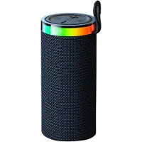 Usams YX018 Enceinte sans fil Bluetooth 5.4 portable, noire (4 h), Enceinte Bluetooth, Noir