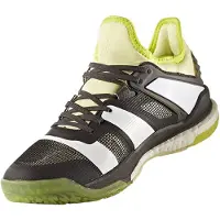 Adidas Stabil X, chaussures de cross-training, pour hommes, noires, vertes, blanches, pour adultes, unie, taille 38,7 (38 2/3)