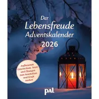 Sonstige Verlage Le calendrier de l'Avent "Joie de vivre" de PAL pour 2026 : 24 idées pour cultiver l'amour de soi
