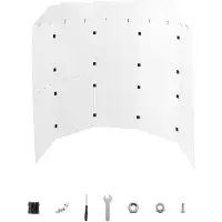 OEM Batterie acoustique, composée de 5 éléments de 61x152 cm, avec charnières en zinc, idéale pour les églises et les salles de concert