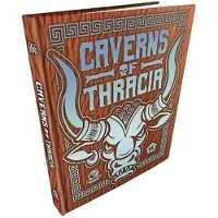 Sonstige Verlage 5E RPG #9 - Les Grottes de Thrace (5E) - Couverture "Cachette du Minotaure"