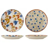 Bloomingville Ensemble de 2 assiettes anniversaire