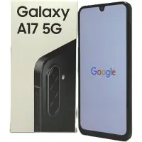 Samsung Smartphone Galaxy A17 5G, 8 Go de RAM, 256 Go de stockage, écran Super AMOLED de 6,7 pouces, système d'exploitation Android 15, couleur noire