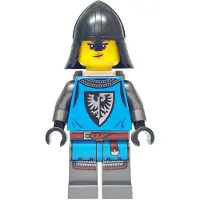 LEGO Minifigurine : Fort forestier, soldat du Faucon Noir - Femme, couleur perle (bdp172)