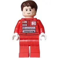 LEGO Minifigurine Ayrton Senna – Ville (twn497) – neuve