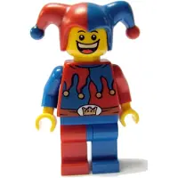LEGO Minifigurine, époque fantastique - Bouffon - Château (cas403) - Neuf
