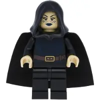 LEGO Minifigurine Barriss Offee avec cape et capuche noires (référence sw0269) – neuve