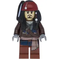 LEGO Minifigurine Capitaine Jack Sparrow, Voodoo – Pirates des Caraïbes (référence poc029) – neuve
