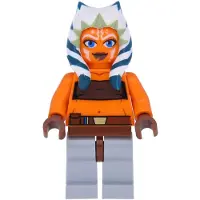 LEGO Minifigurine Ahsoka Tano, apprentie Jedi, avec haut moulé et ceinture (référence sw0192) – neuve