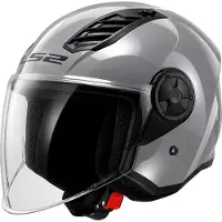 LS2 OF616 Airflow II Solid Nardo Gris Casque Jet Taille 2XL