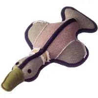 Barry King Jouet pour chien « canard gris » 35 cm (Jouet en peluche pour chiens)