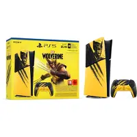 PS PlayStation 5 Digital Edition Marvel's Wolverine, Console de jeu, Jaune, Noir