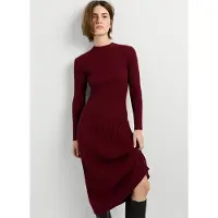 Pepe Jeans Anna Long Sleeve Long Dress Rouge M Femme