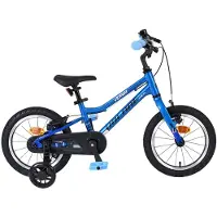 Volare Vélo pour enfants Venom - Garçons - 14 pouces - Bleu - Deux freins à main