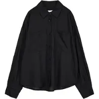 Makia Lilia Long Sleeve Shirt Noir M Femme