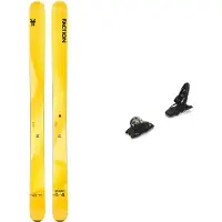 Faction - Packs (skis + fix) - Skis freeride big-mountain - Pack Dancer 4 2025 en Bois - Kaki