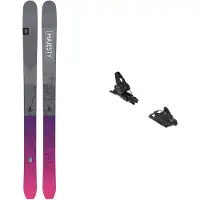 Majesty - Packs (skis + fix) - Skis freeride - Pack Havoc 110 Ti 2026 en Bois - Gris