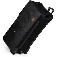 HEYO Sac de Voyage à Roulettes HTP05 Noir 100x39x41 cm - Grande Capacité 160L, Résistant et Fonctionnel