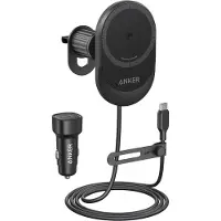 Anker Chargeur de voiture sans fil magnétique MagGo Qi 2.0 15 W noir