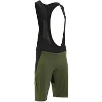 Silvini Barrea MP2289 hommes 2in1 short lacl ample et élastique avec insert noir-olive Taille M 3123-MP2289-43083