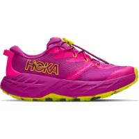 Hoka One One - Chaussures de randonnée - Speedgoat 7 Big Kids Fuchsia/Fuchsia - Taille Enfant 38 - Violet