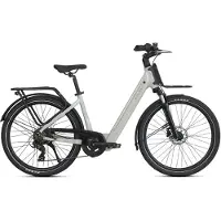 Myland Handy X 26´´ E-city 7s Electric Bike Argenté One Size / 540Wh