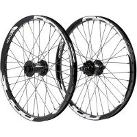 Pride Racing Fusion Control 406 20´´ Wheel Set Argenté 20 x 110/15 x 110 mm