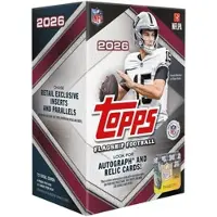 Topps Boîte de cartes à collectionner NFL Flagship, édition 2026, version anglaise