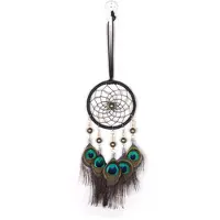 Jojomino Mini attrape-rêves, pendentif de voiture, carillon éolien, décoration d'intérieur et décoration murale