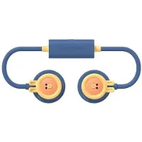 Generique Ventilateur de cou suspendu, petit ventilateur électrique Portable pliable de stockage à 3 vitesses pour les sorties et les voyages