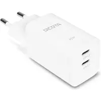 Dicota D32182 2-port GaN Wall Charger (45W) EU white